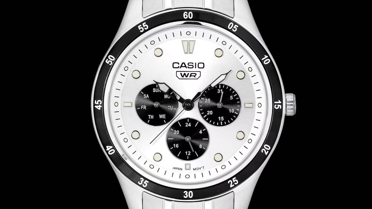 Casio выпустила в Индии 3 стальные модели часов MTP-SN4KD за ₹4 995 7 Часы Casio MTP-SN4KD из нержавеющей стали