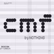 Диаграмма графика с надписью CMF BY NOTHING и текстом WONDERFUL BY DESIGN