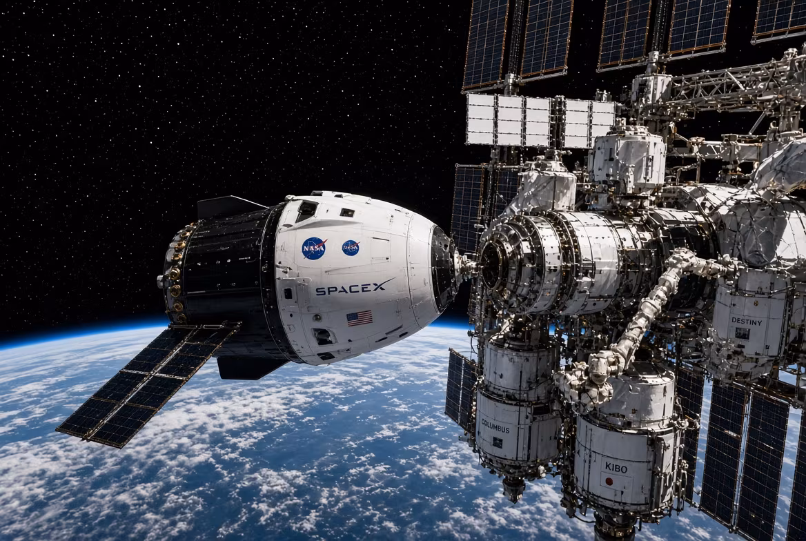Crew Dragon с российским космонавтом Тетерятниковым полетит к МКС в октябре 1 Crew Dragon с российским космонавтом Тетерятниковым полетит к МКС в октябре