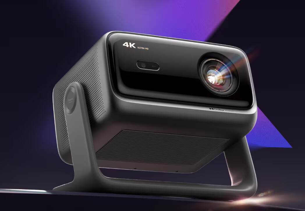 6100 ISO люмен и задержка 1 мс: лазерный 4K-проектор Dangbei X9 Ultra для игр 1 Лазерный 4K-проектор Dangbei X9 Ultra черный корпус
