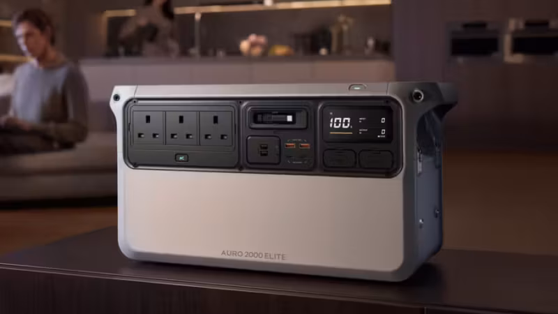 DJI Power Auro 2000 Elite оснащена функцией ИБП с переключением за 0,01 секунды