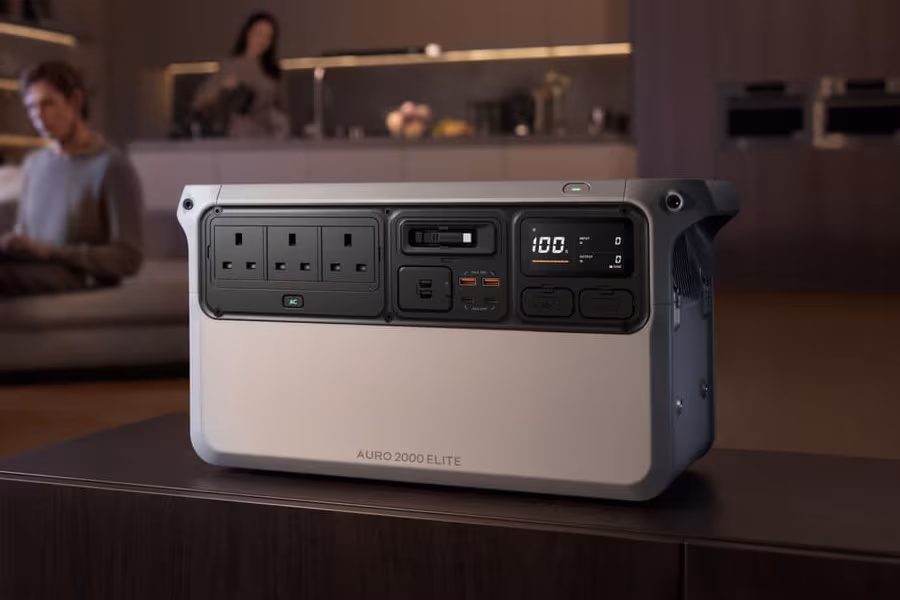 DJI Power Auro 2000 Elite оснащена функцией ИБП с переключением за 0,01 секунды