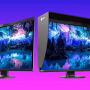 Два монитора Eizo ColorEdge CG3200X, один с корпусом