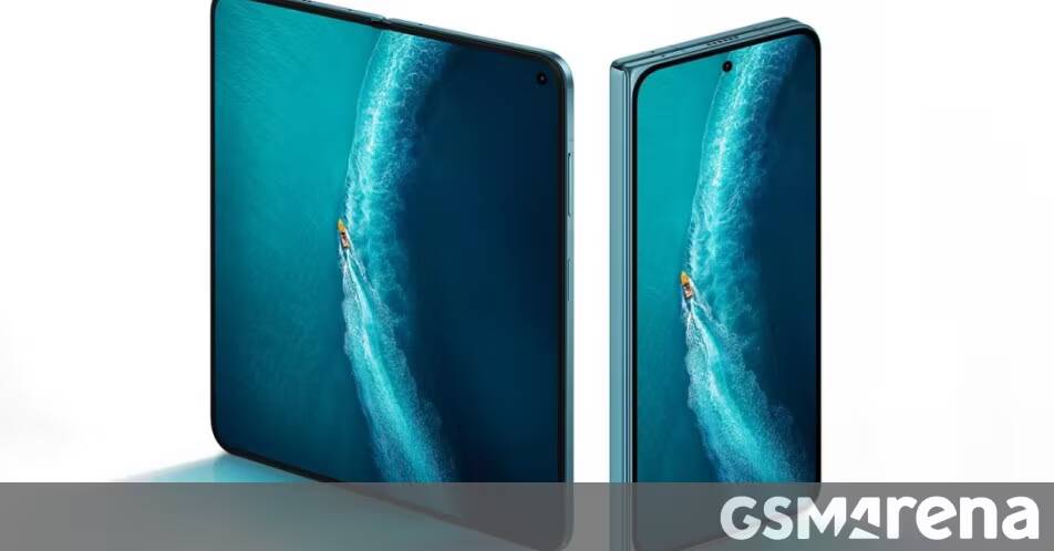Два смартфона vivo X Fold6 с разными экранами