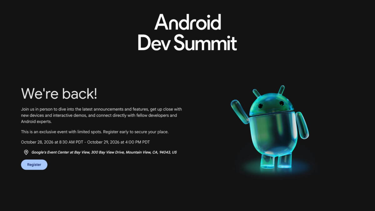 Google вернёт Android Dev Summit и впервые упомянула Android 18