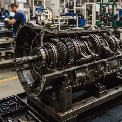 Haval открыл в России завод автоматических коробок передач на 180 000 штук в год 5 Корпус коробка передачи шестерни вал инструменты