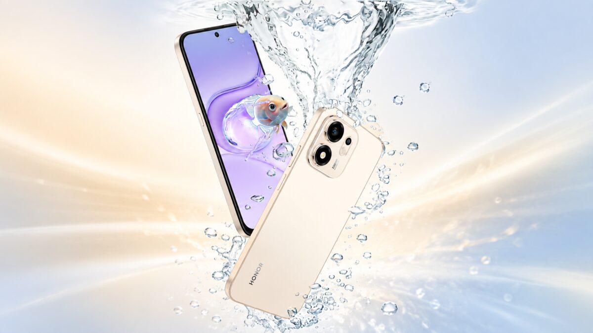 Водонепроницаемый смартфон Honor 600 Elite 5G в воде