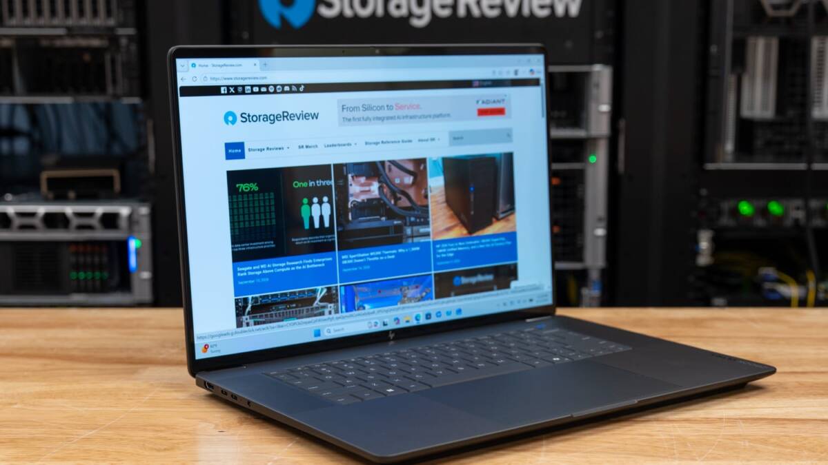 HP ZBook Ultra G3a 16 получил 192 ГБ памяти и до 160 ГБ для встроенной графики 7 HP ZBook Ultra G3a 16 получил 192 ГБ памяти и до 160 ГБ для встроенной графики