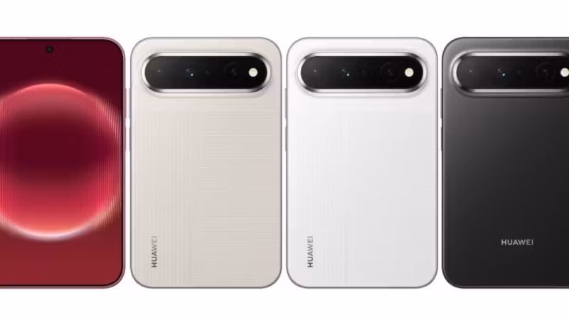 Четыре смартфона Huawei Pura X View разного цвета