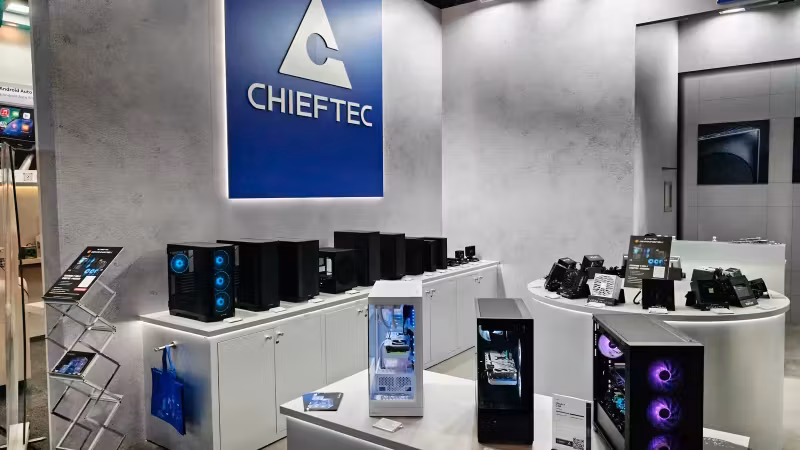 IFA 2026: Chieftec показала корпус Atlas для 4 видеокарт и новые БП