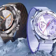 Huawei Watch Ultimate 2 Snow White и DESCENTE на снегу