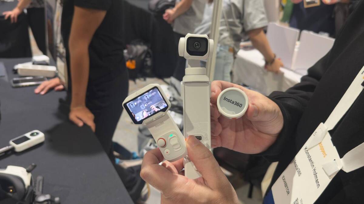 IFA 2026: Insta360 Luna Pro получила 8K, съёмный OLED-экран и Leica 1 Инста360 Luna Pro камера с внешним дисплеем и объективом