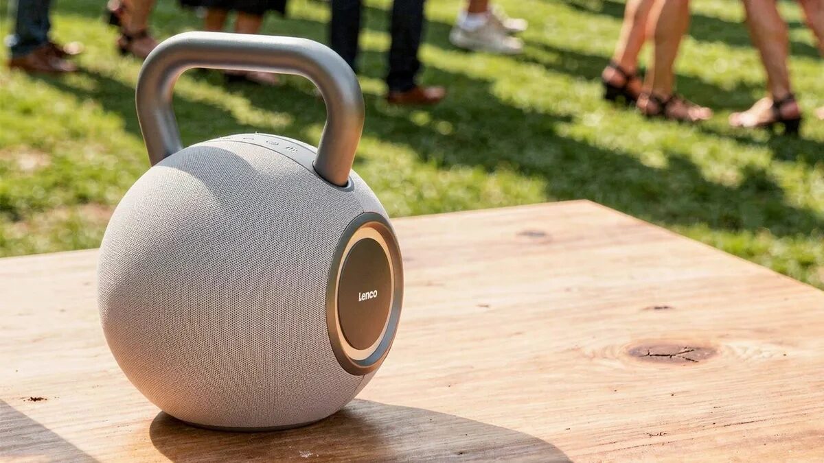 IFA 2026: Lenco показала Bluetooth-колонку Orbita-360 в форме гири