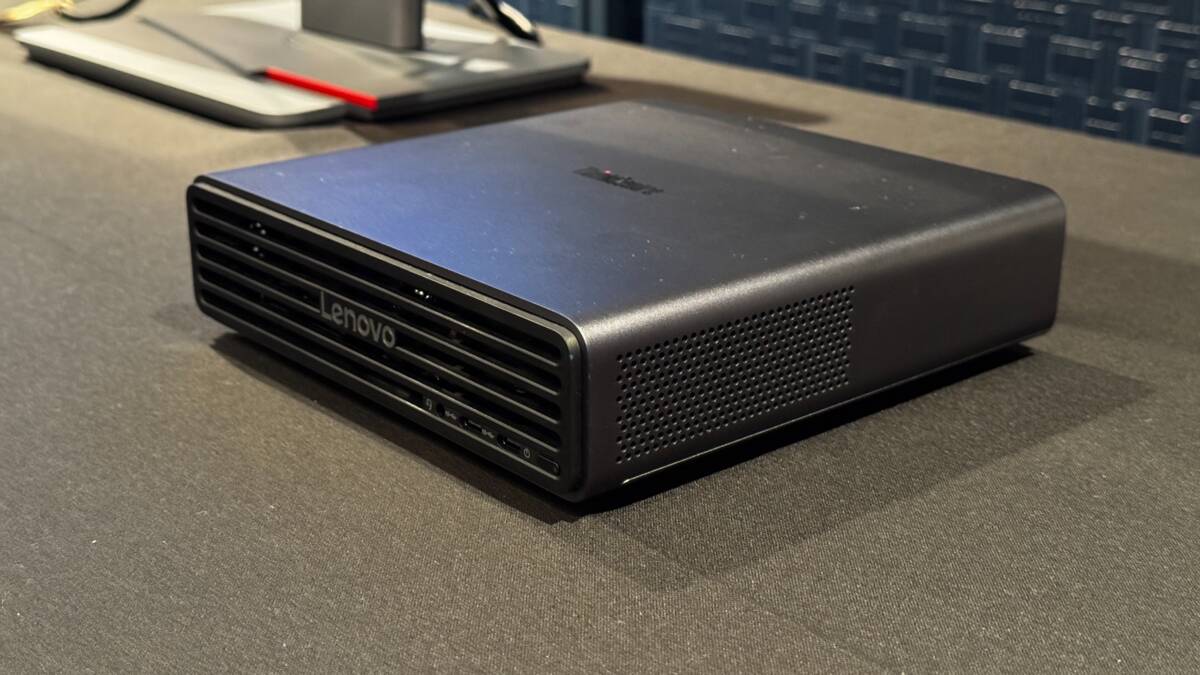 IFA 2026: Lenovo показала мини-рабочую станцию ThinkCentre X Ultra с Ryzen AI Max+ Pro 495 3 мини-рабочая станция Lenovo ThinkCentre X Ultra