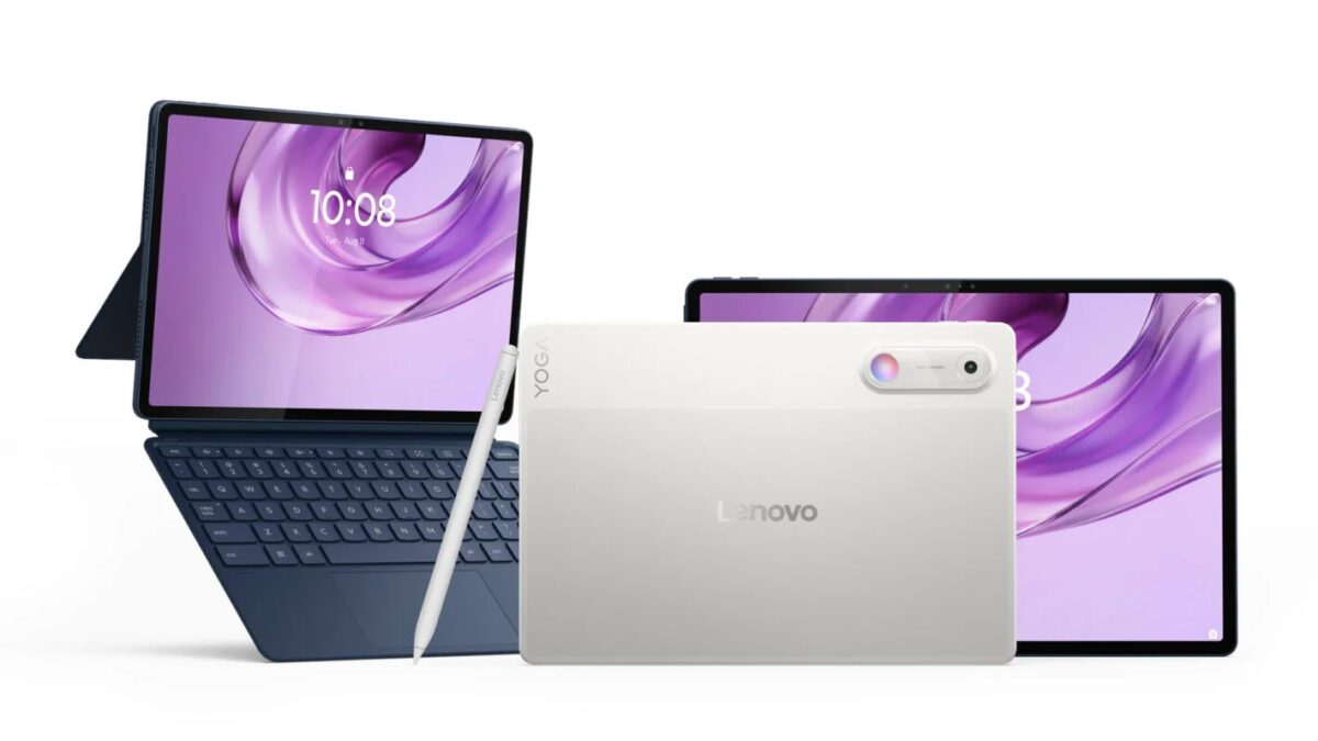 IFA 2026: Lenovo показала Yoga Tab Gen 2 с 4K-экраном 144 Гц и 7 обновлениями Android 3 Ноутбук Lenovo Yoga Tab Gen 2 с клавиатурой и стилусом