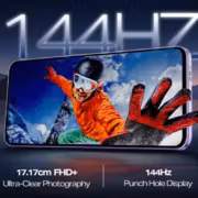 Infinix Hot 70 Pro получил экран 144 Гц, Active Matrix Cube и 3 обновления Android 1 Современный смартфон с экраном, изображение яркое, дисплей большой