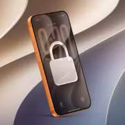 iPhone 15 с экраном и защитным замком iOS 27.2