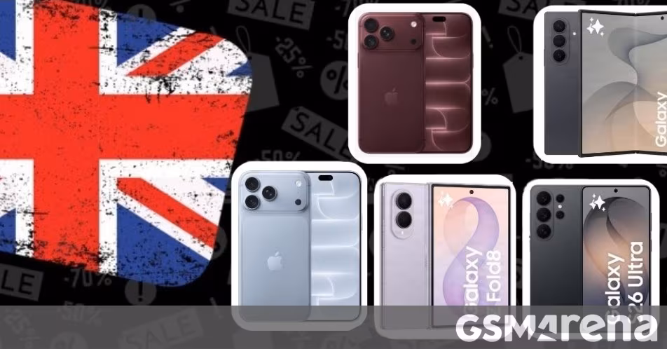 iPhone 18 Pro вышли в продажу, а Galaxy Z8 подешевели на £250 1 iPhone 18 Pro вышли в продажу, а Galaxy Z8 подешевели на £250