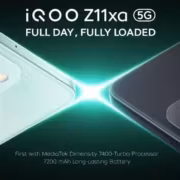 iQOO Z11xa 5G получил экран 120 Гц и батарею на 7 200 мА·ч 2 смартфон iQOO Z11xa 5G задняя часть двойная камера светодиодная вспышка
