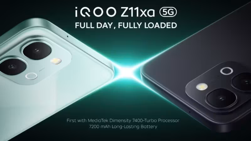 смартфон iQOO Z11xa 5G задняя часть двойная камера светодиодная вспышка