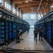 IREN привлекла $2,4 млрд на Nvidia Blackwell Ultra для дата-центра в Канаде 3 компьютерный серверный зал Nvidia Blackwell Ultra дата-центр