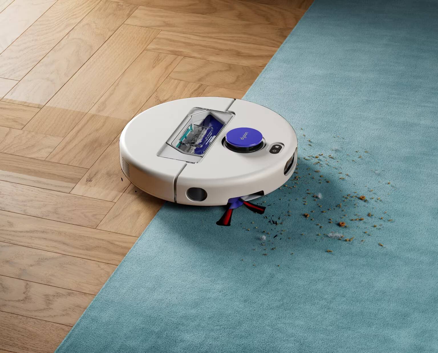 IFA 2026: 10 необычных новинок Dyson 4 Робот-пылесос Dyson очистка ковра из ворса
