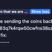 сообщение о возврате биткоинов Liquid Network