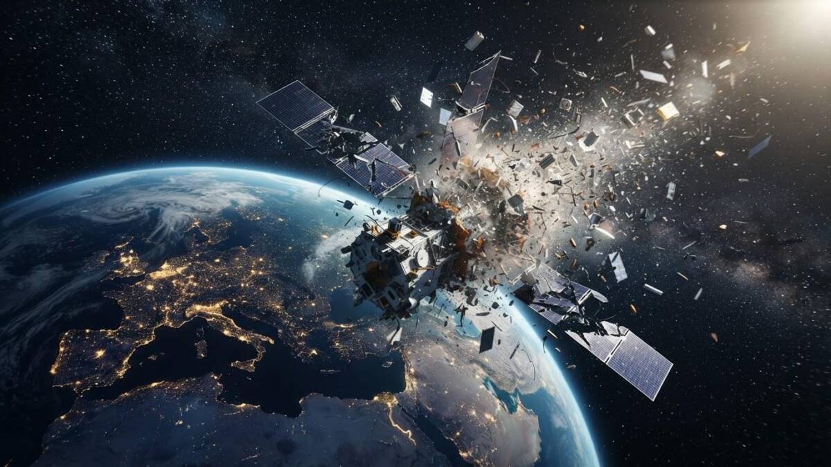 Китайский спутник Yaogan-50 (02) развалился на 43 фрагмента на ретроградной орбите