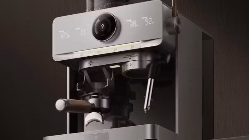 Кофемашина Xiaomi с сенсорным экраном и весами