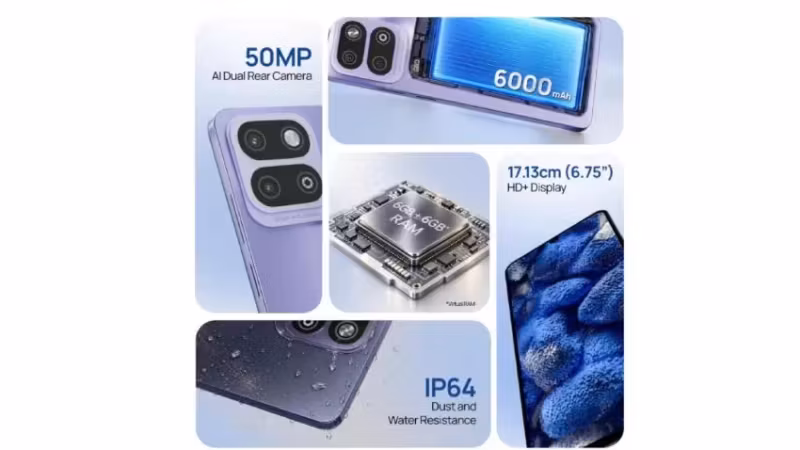 Lava представила бюджетный смартфон Bold N4 Pro 5G с батареей 6000 мА·ч