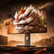 Lenovo выпустила ThinkVision P27UD-40 с 4K, 120 Гц и Thunderbolt 4 1 игровой монитор Lenovo ThinkVision P27UD-40 с драконовым тату