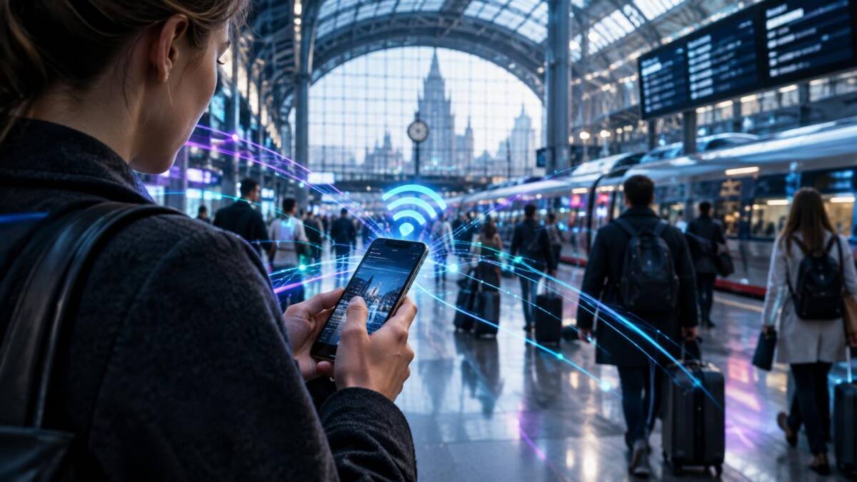 «МегаФон» включил 5G на трёх вокзалах Москвы и Петербурга