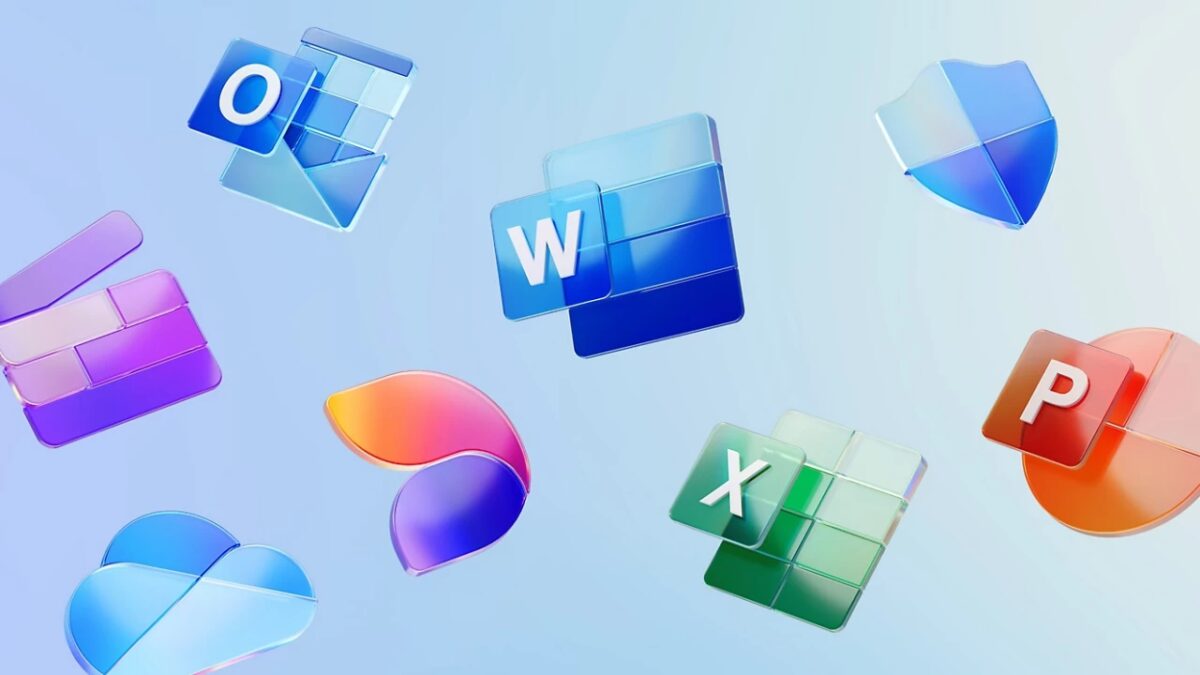 Microsoft 365 Setup теперь собирает настройку в одном дашборде 2 Логотипы Microsoft 365 Word Excel PowerPoint Outlook