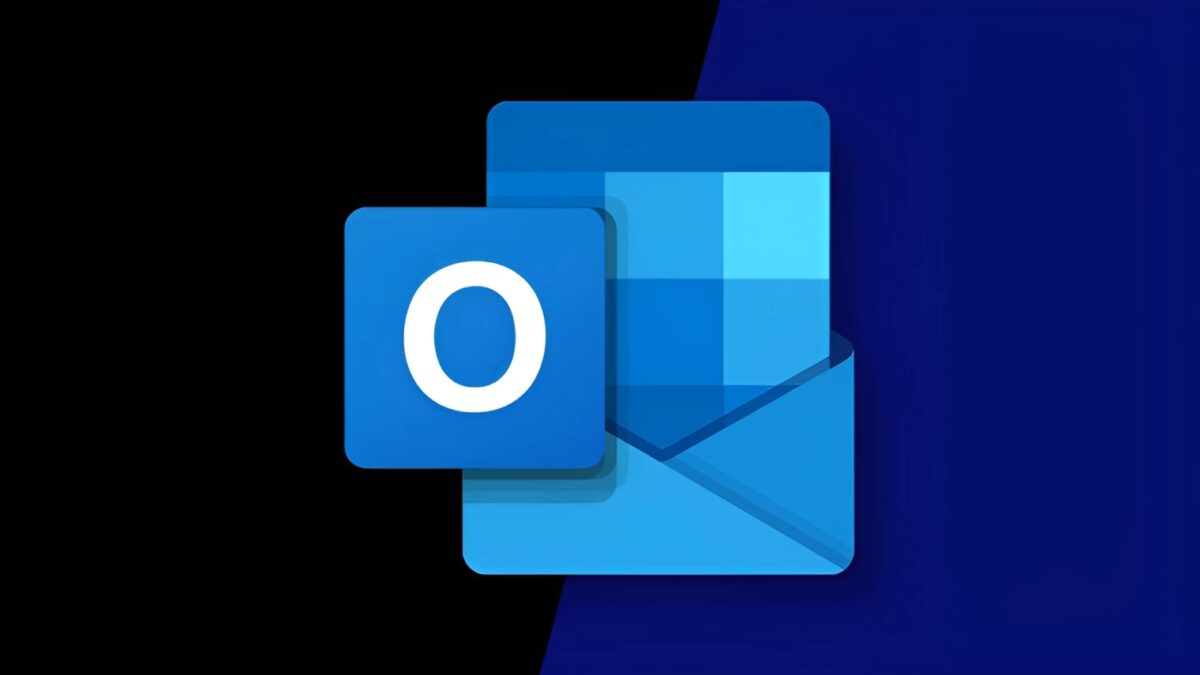Логотип Outlook Microsoft с иконками почты и календаря