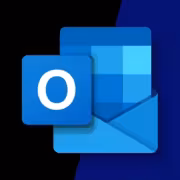 Логотип Outlook Microsoft с иконками почты и календаря