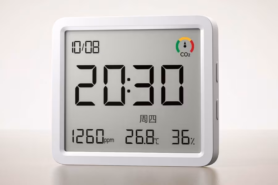 Цифровой дисплей Xiaomi датчика CO2 температура и влажность