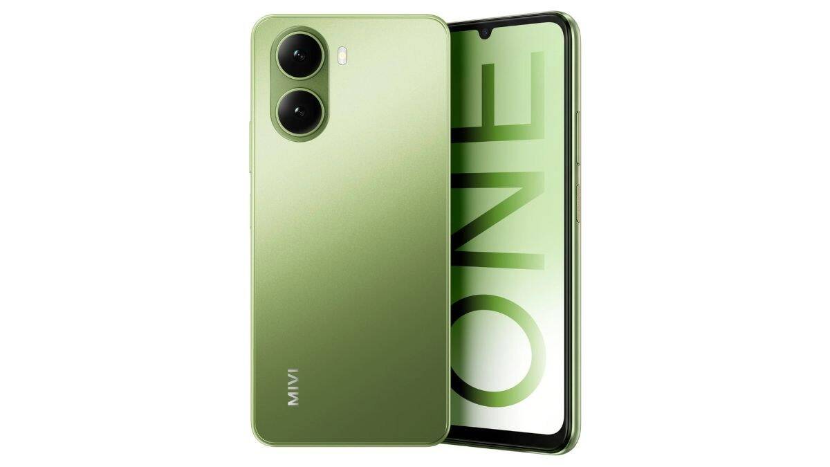 Mivi One получил экран 6,75 дюйма и батарею на 6000 мА·ч 3 задняя панель Mivi One зеленого цвета с двумя камерами