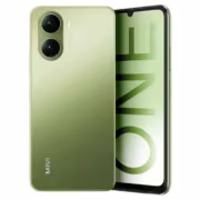 задняя панель Mivi One зеленого цвета с двумя камерами