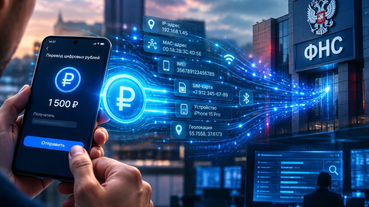 Налоговая получит IP-адрес и номер SIM при проверке операций с цифровыми рублями 1 Налоговая получит IP-адрес и номер SIM при проверке операций с цифровыми рублями