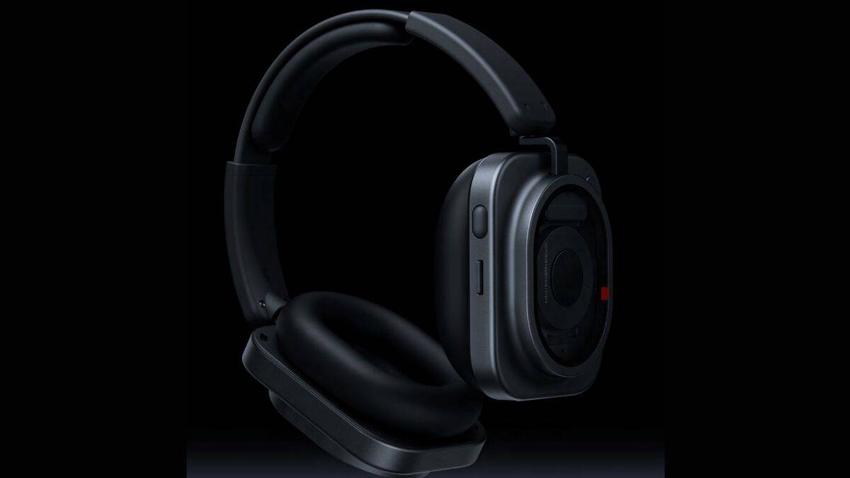 Наушники Nothing Headphone (1) Pro черные с левым и правым наушником