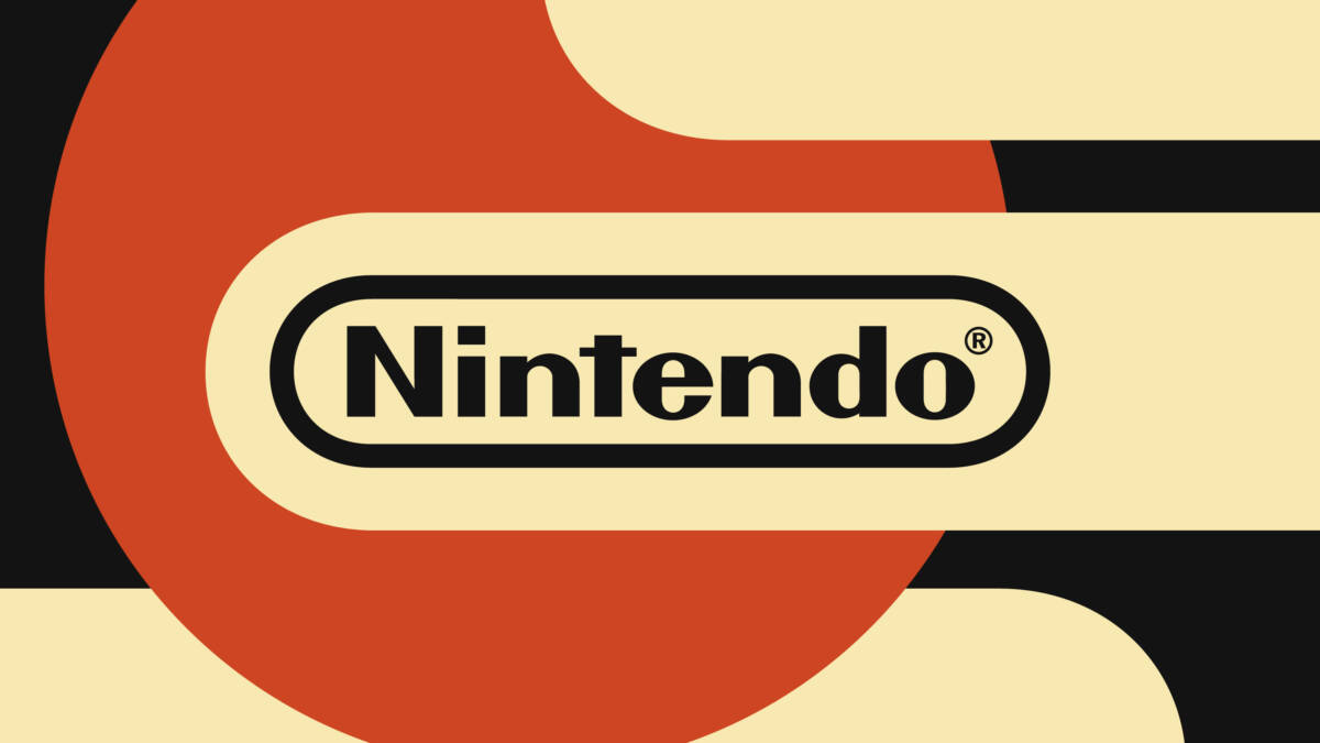 Логотип Nintendo с оранжевым и бежевым фоном Nintendo Direct September 2026