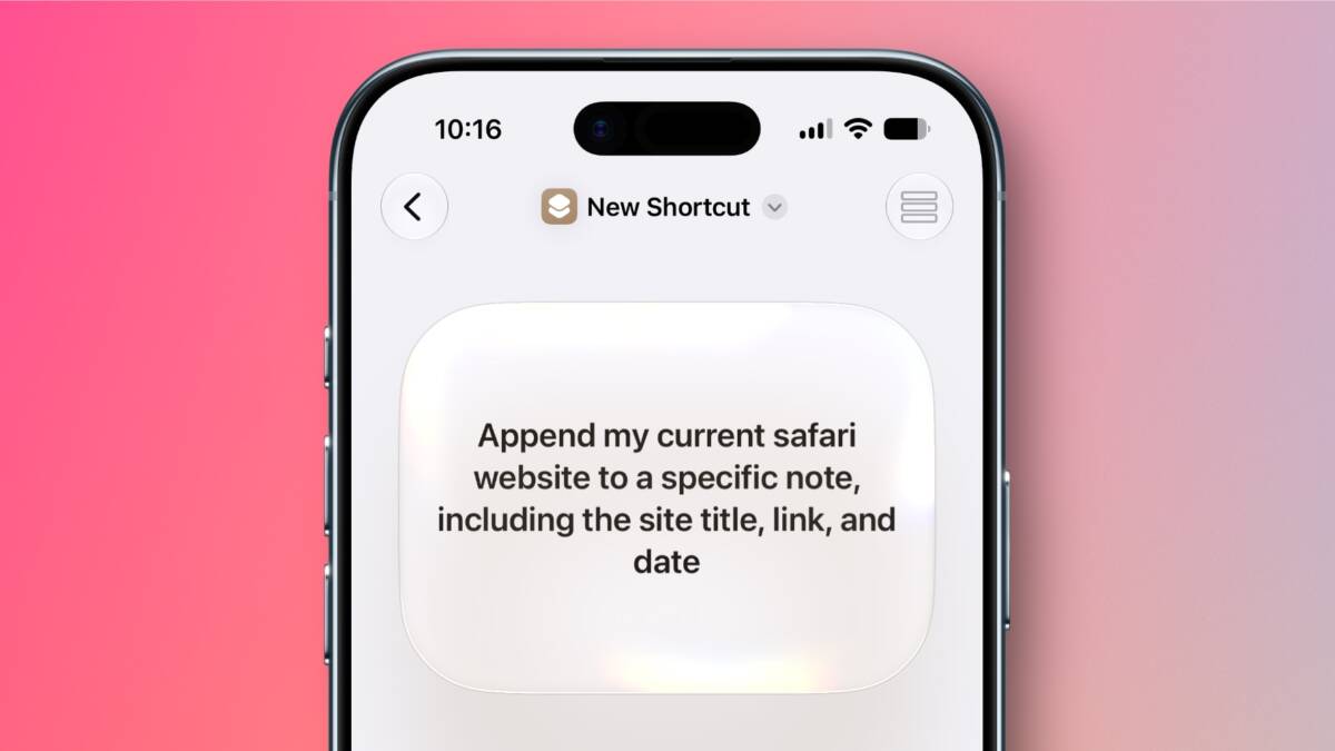 В приложении «Команды» для iOS 27 появились новые действия для сообщений, фото и VPN 1 Экран iPhone с приложением «Команды» для iOS 27
