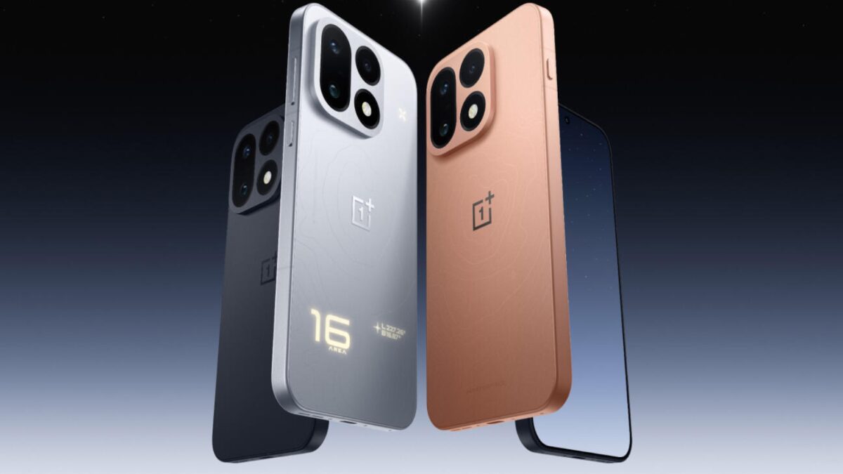 OnePlus 16 показали в трёх цветах и конфигурации с 1 ТБ памяти 2 Модуль камеры на задней панели смартфона интерфейс интерфейс камеры