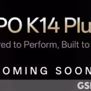 Официальный тизер OPPO K14 Plus 5G с надписью Coming Soon