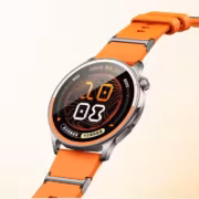 умные часы Oppo Watch S2 с оранжевым ремешком
