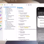 Приложение OmniFocus получило поддержку Siri AI и Apple Intelligence 2 Экран компьютера с приложением OmniFocus и задачами