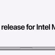 Приложения из Mac App Store теперь могут отказаться от поддержки Intel Mac 1 MacBook с текстом 'Final release for Intel Macs' на экране