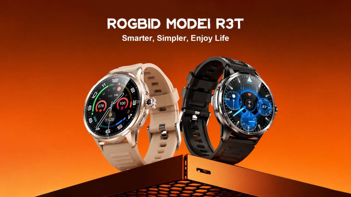 Rogbid показала часы Model R3T с полным Android и 4G LTE 5 Два смарт-часа Rogbid Model R3T с циферблатами и ремешками