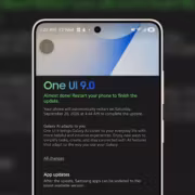Samsung начала раздачу стабильной One UI 9 для Galaxy S26 в США 6 Обновление One UI 9 для Galaxy S26 на экране смартфона