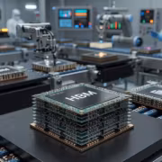 Чипы HBM4 на сборочной линии Samsung технологический процесс